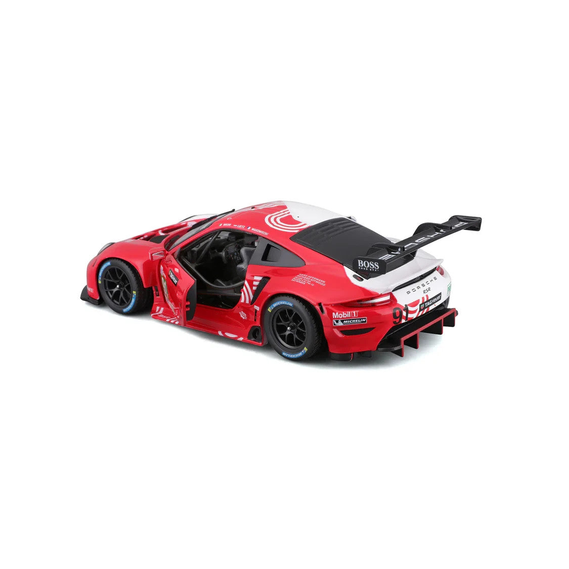 Burago 1:24 Scale Porsche 911 RSR GTE (No.91) 24 Hours of Le Mans 2020 #18-28016