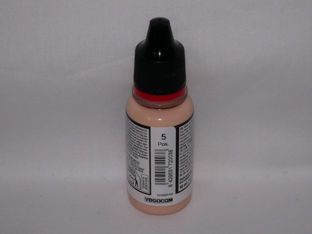 Vallejo Game Color Acrylic Range Pale Fresh 18ml/0.6 fl oz Dropper Bottle 72.003