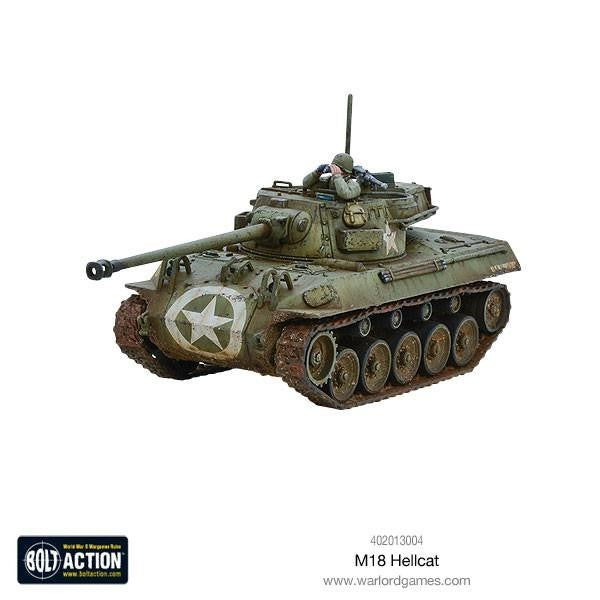 Warlord Games Bolt Action 1:56 Scale WW2 US M18 Hellcat Tank Destroyer 402013004