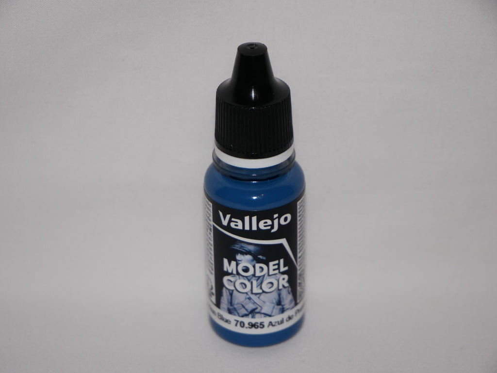 Vallejo Model Color Prussian Blue Acrylic 18ml/0.60 fl oz Dropper Bottle 70.965