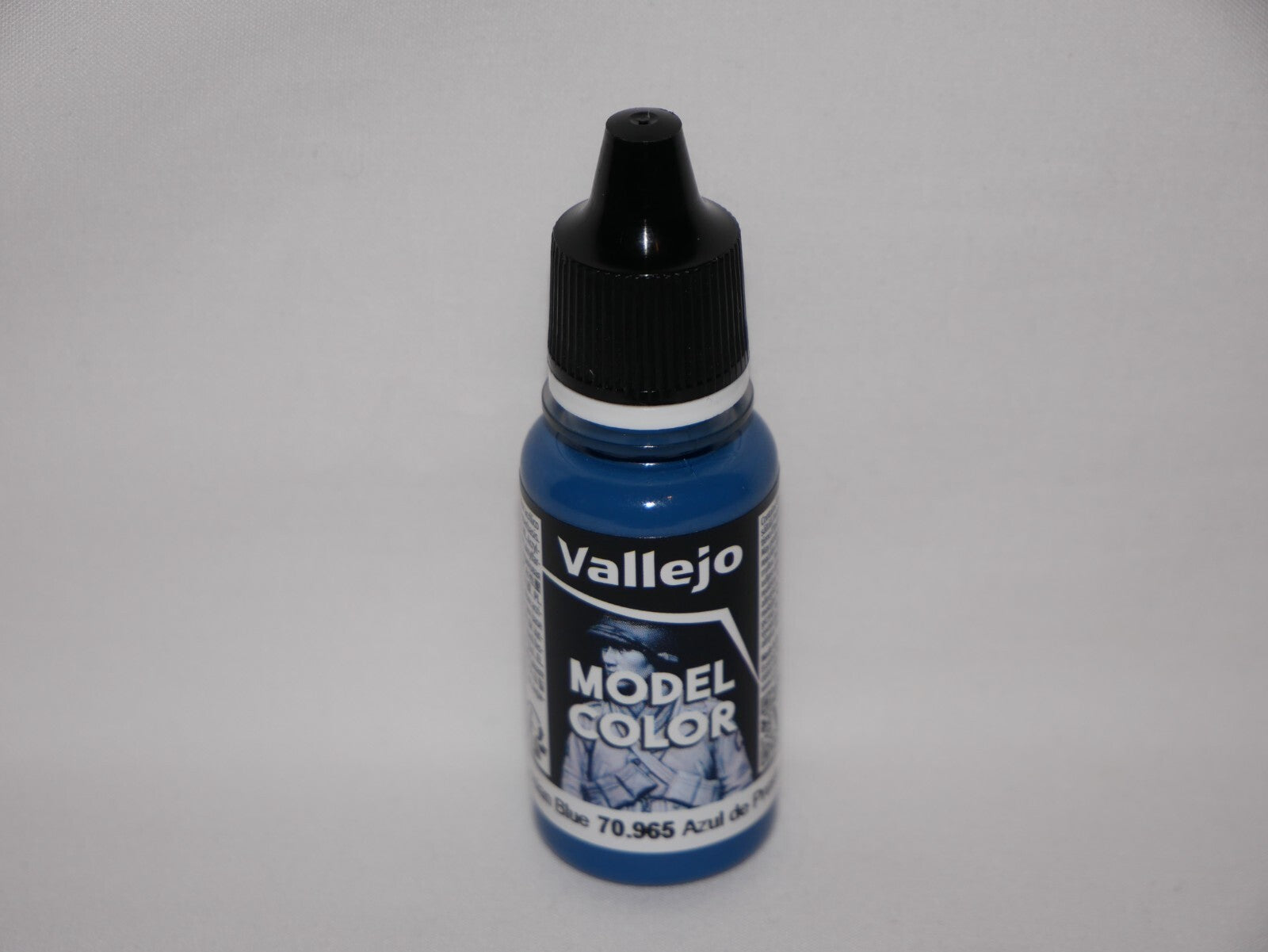 Vallejo Model Color Prussian Blue Acrylic 18ml/0.60 fl oz Dropper Bottle 70.965