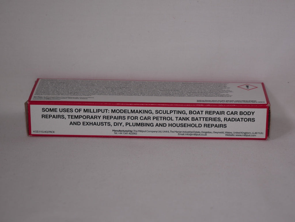 Milliput Standard Yellow-Grey Two Part Specially Formulated Epoxy Putty (113.4g)