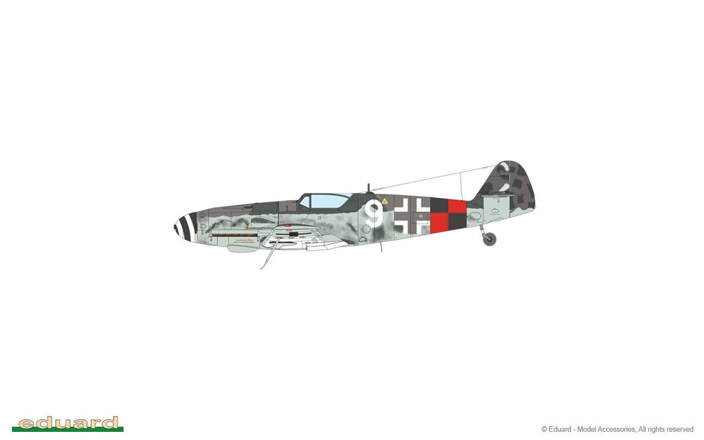 Eduard 1:72 Scale Bf 109 G-10 Dual Combo Set 'The Royal Class Edition' - R0022