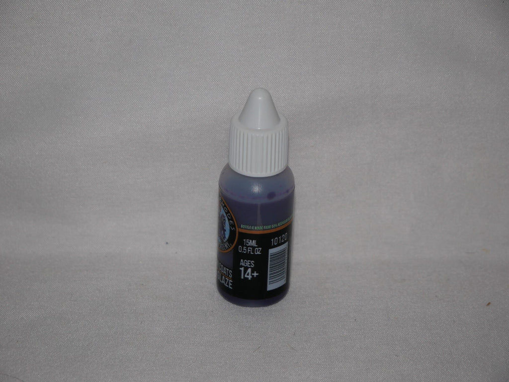Duncan Rhodes Painting Academy 'Two Thin Coats' Purple Glaze 15ml Bottle - 10120