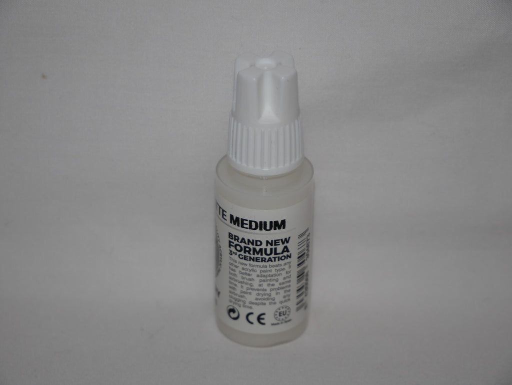 AK Interactive Auxiliary Products Range Matte Medium 17ml Dropper Bottle AK11234