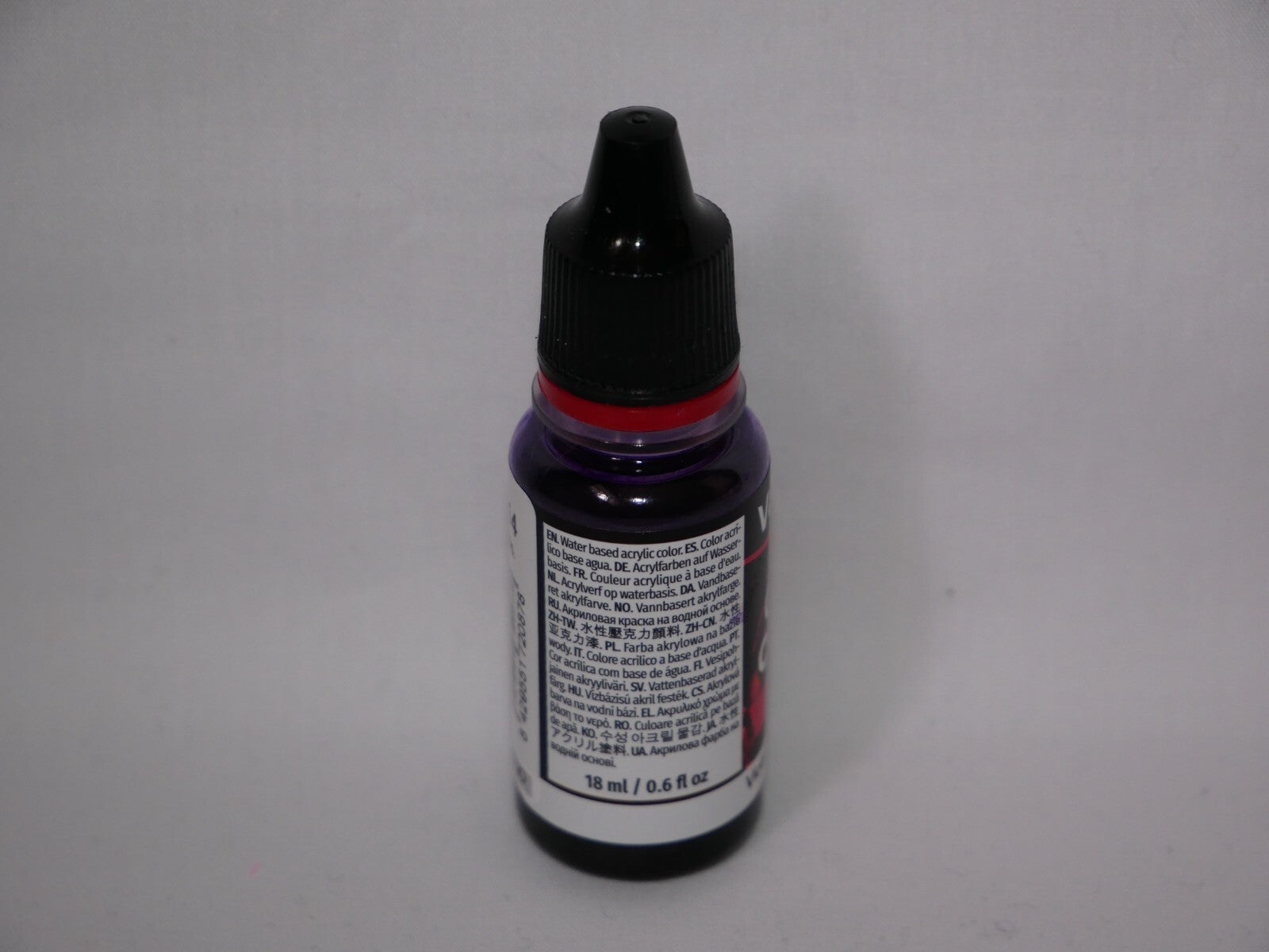 Vallejo Game Color Acrylic Ink Range Violet 18ml/0.6 fl oz Dropper Bottle 72.087