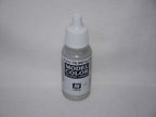 Vallejo Model Color Silver Metallic Acrylic 17ml Dropper Bottle - 70.997
