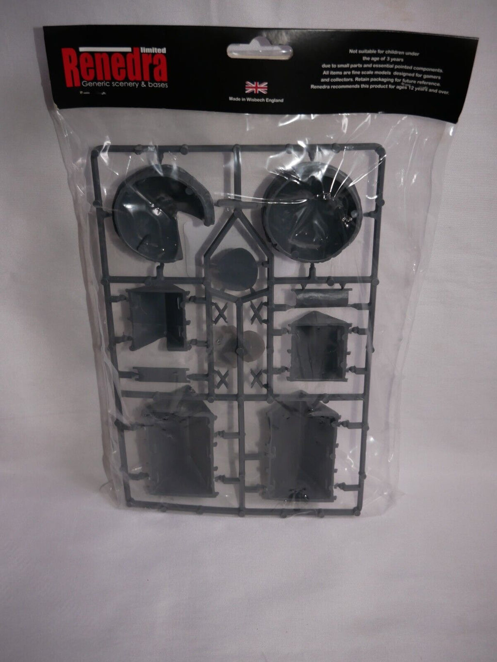 Renedra Limited Generic Scenery & Bases 1/56 Scale 6 Mixed Tents & Access - RN3