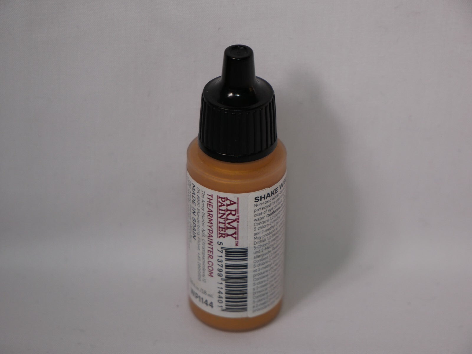 The Army Painter Warpaints Metallics Bright Gold (18ml) Dropper Bottle - WP1144