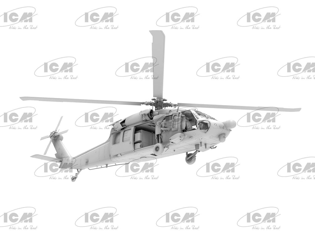 ICM 1:48 Scale Sikorsky MH-60L Black Hawk Down Operation Gothic Serpent - 48363