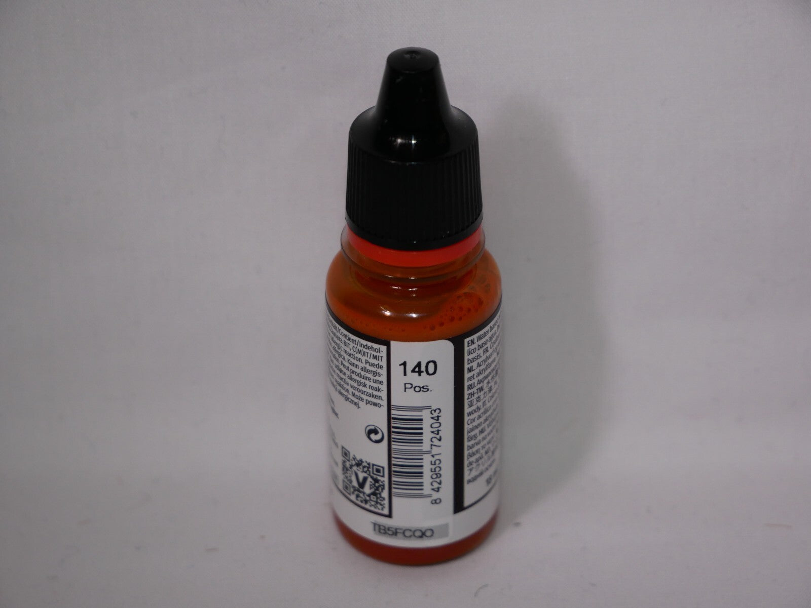 Vallejo Xpress Color Acrylic Nuclear Yellow 18ml/0.6 fl oz Dropper Bottle 72.404