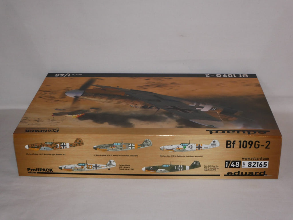 Eduard 1:48 Scale WWII Messerschmitt Bf 109G-2 ProfiPACK Edition Model Kit 82165