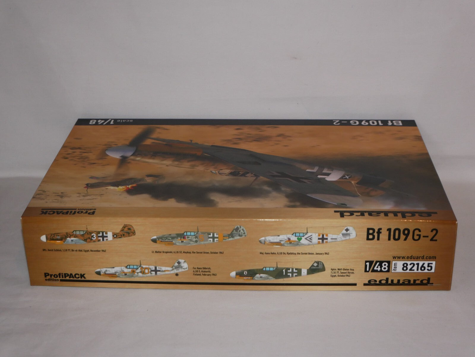 Eduard 1:48 Scale WWII Messerschmitt Bf 109G-2 ProfiPACK Edition Model Kit 82165