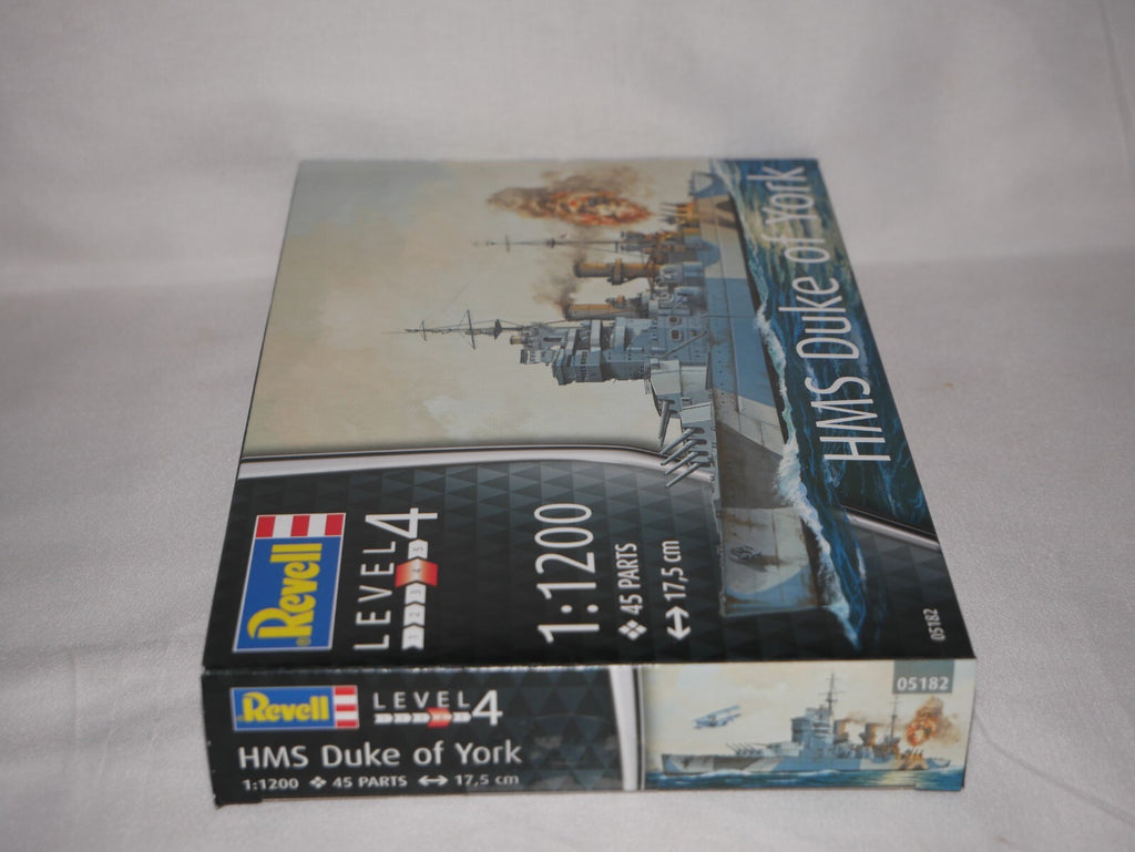 Revell 1:1200 HMS Duke of York WWII UK Battleship Model Kit Skill Level 4 05182