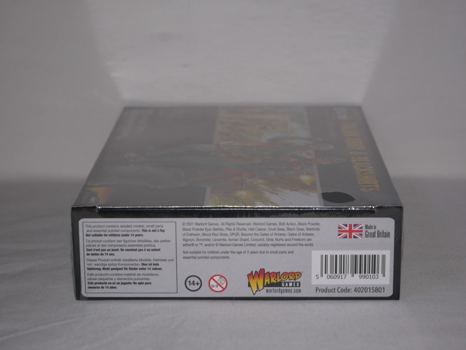 Warlord Games Bolt Action 1:56 Scale WWII Italian Army & Blackshirts - 402015801
