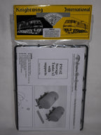 Knightwing "OO/HO" Storage Tanks x2 Approx 72mm (18ft)  WIth Supports - PM142
