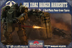 Wargames Atlantic Marcher Empires At War USA X19A2 Badger Hardsuits - MUSA003P