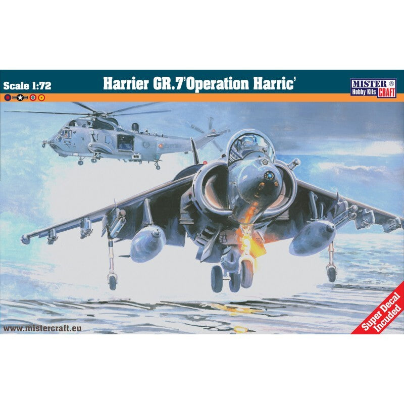 MisterCraft Hobby Kits 1:72 (D-94) Harrier GR.7 Jet 'Operation Herrick' - 040949