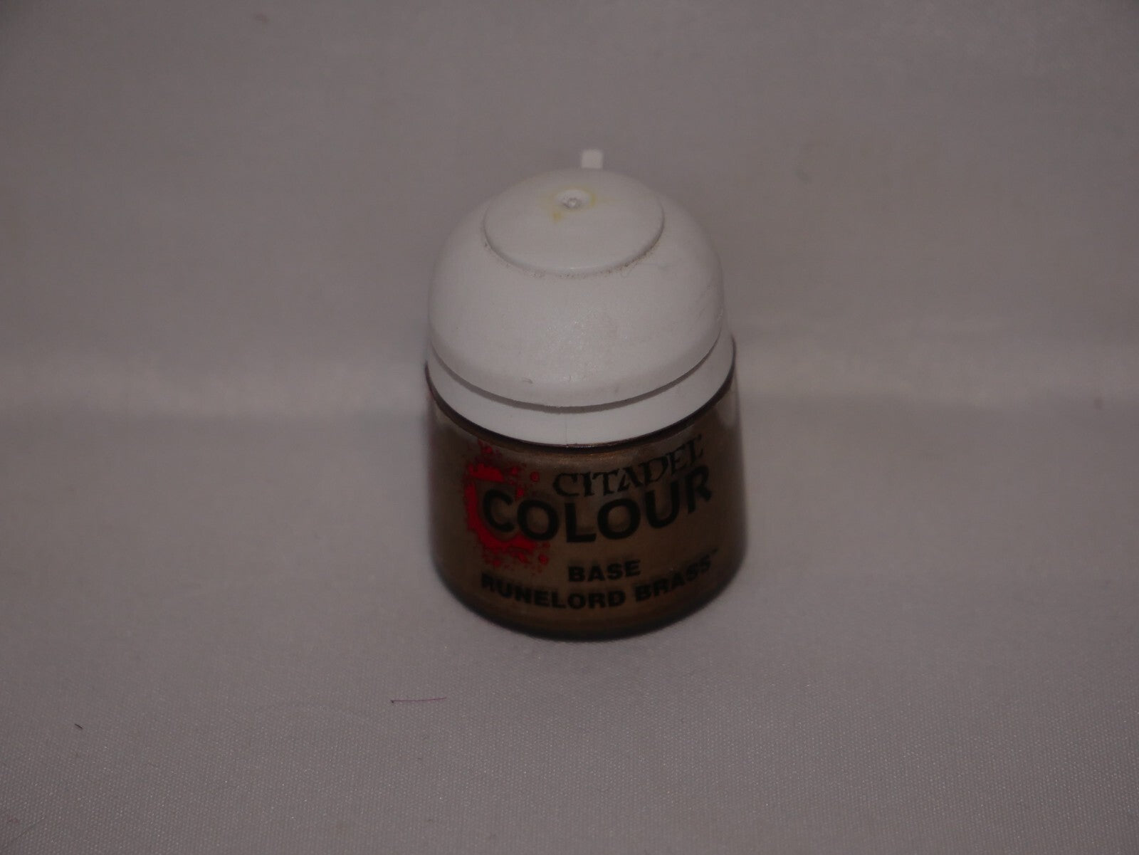 Games Workshop Citadel Colour Base Runelord Brass 12ml/0.40 fl oz Pot (21-55)
