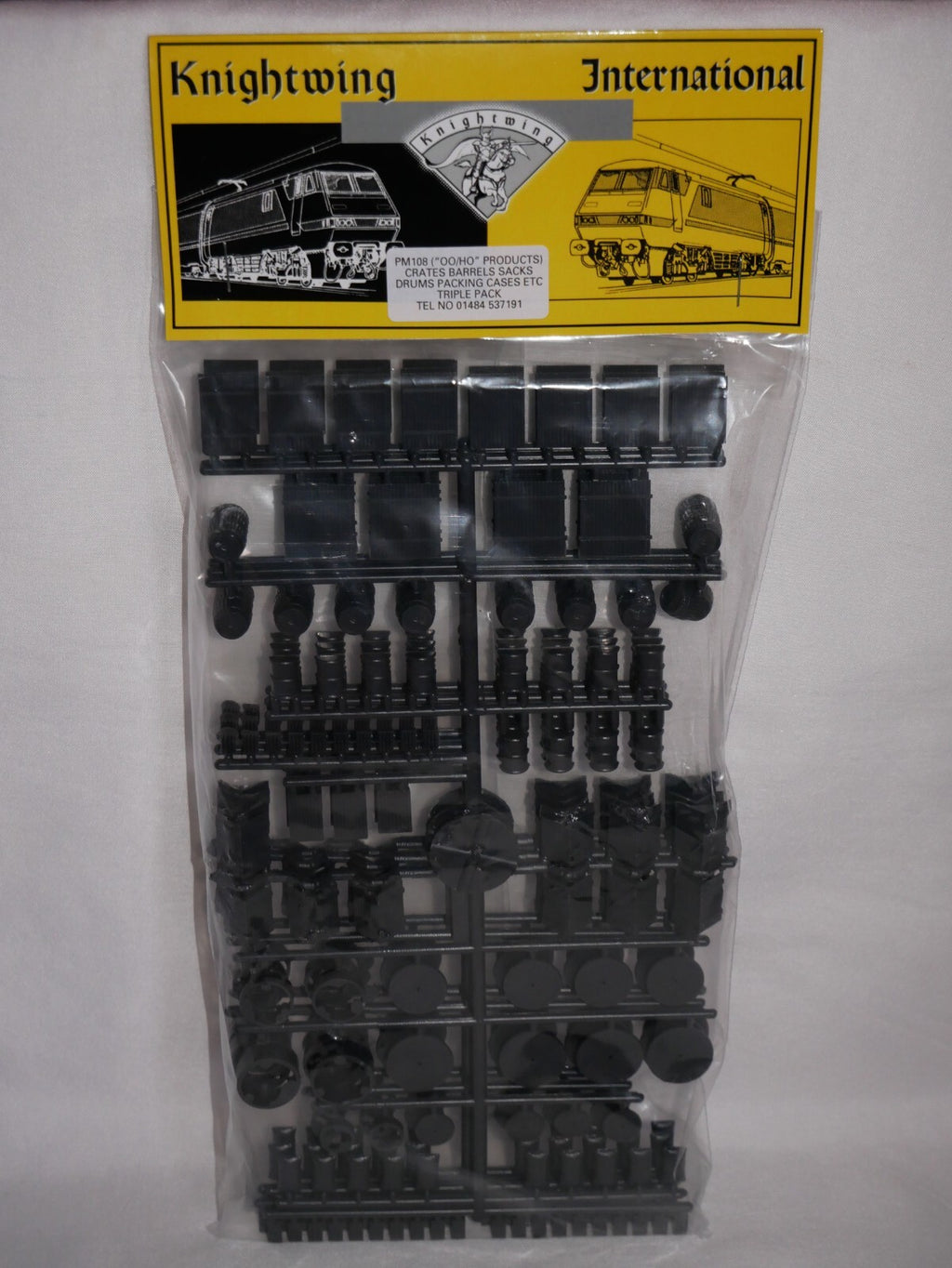 Knightwing "OO/HO" Crates, Barrels, Sacks, Drums, Packing Cases (3 Pack) - PM108