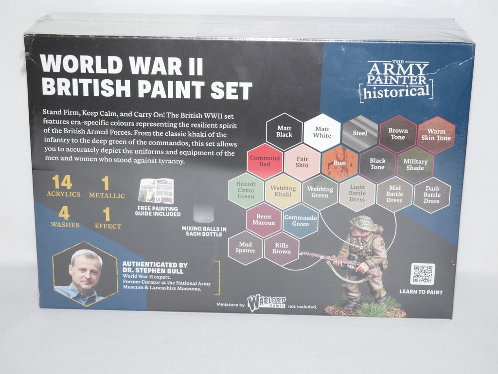 The Army Painter Historical World War II British Paint Set (20 Colours) - WP8084