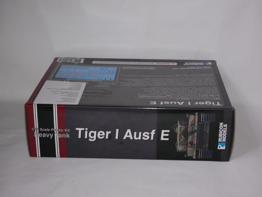 Rubicon Models 1:56 (28mm) Scale WWII German Tiger I Ausf E Heavy Tank - 280016