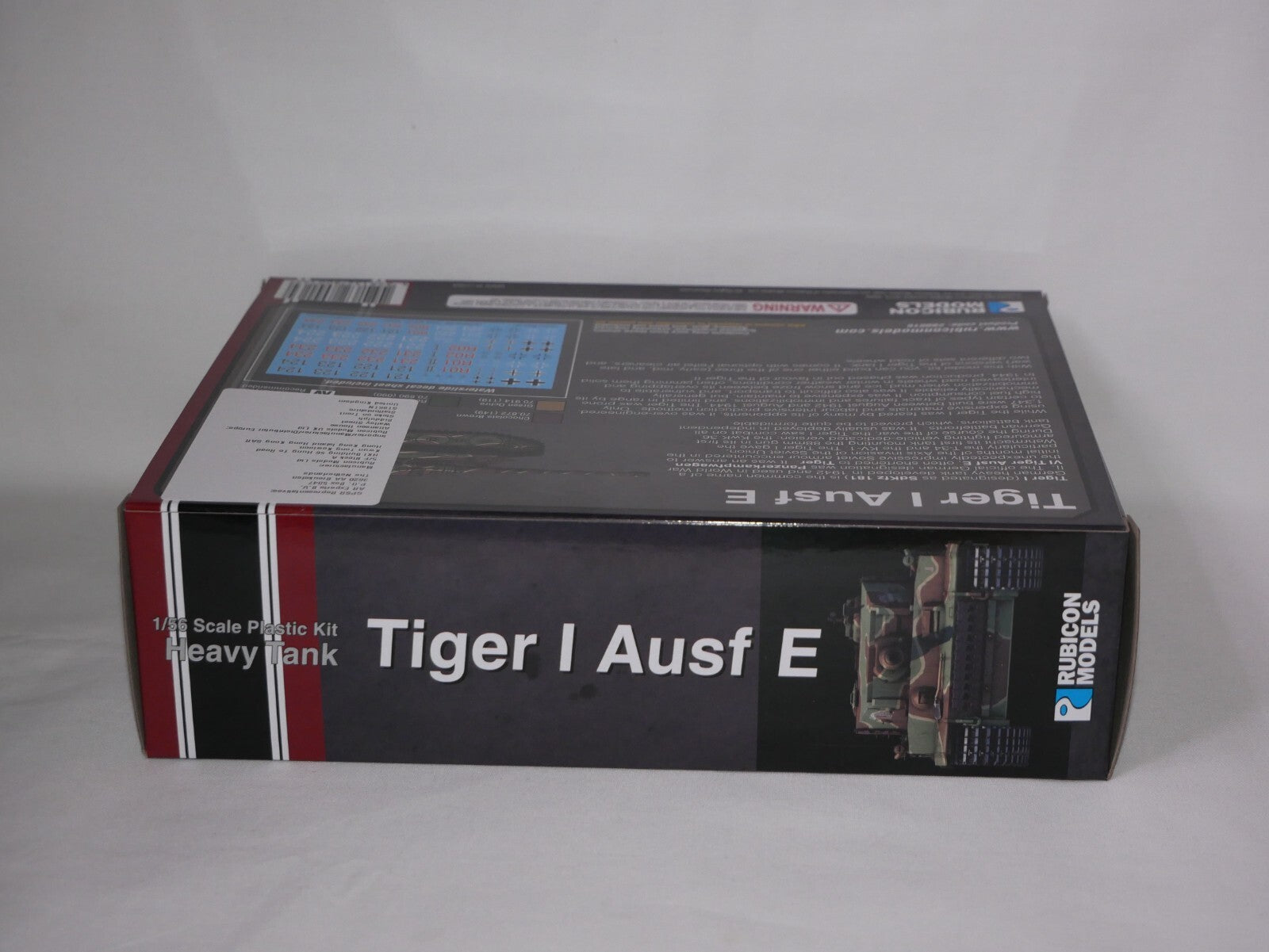 Rubicon Models 1:56 (28mm) Scale WWII German Tiger I Ausf E Heavy Tank - 280016