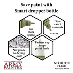 The Army Painter Acrylic Warpaints Necrotic Flesh (18ml) Dropper Bottle - WP1108