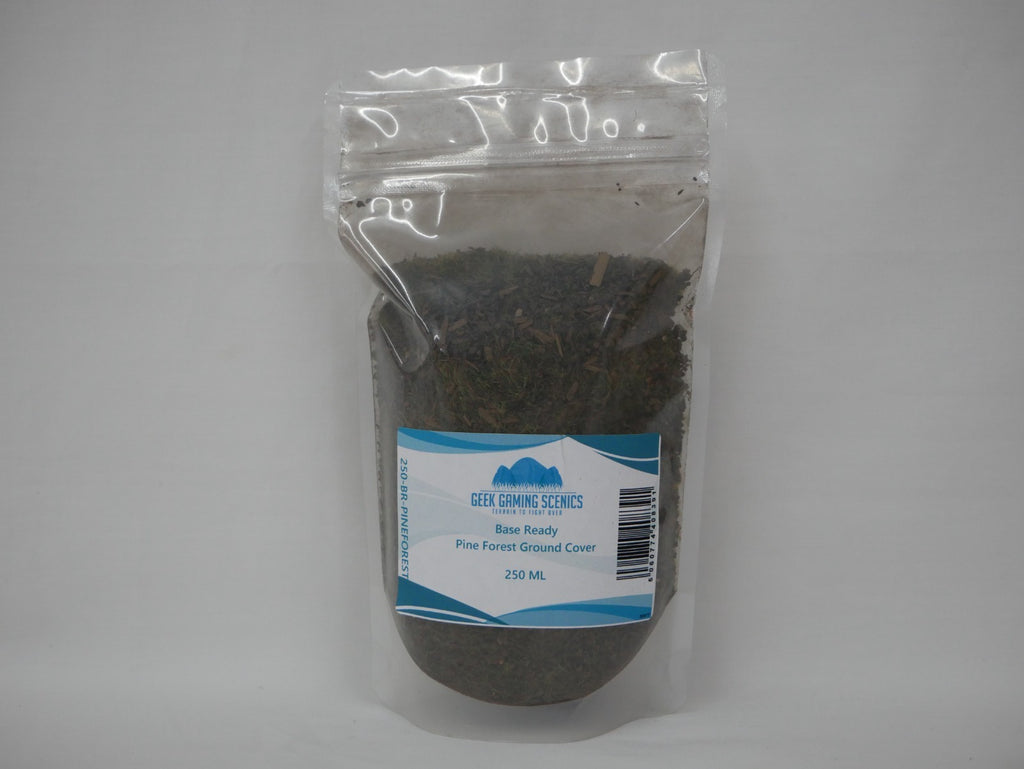 Geek Gaming Scenics Base Ready Pine Forest Ground Cover Mix - 250-BR-PINEFOREST