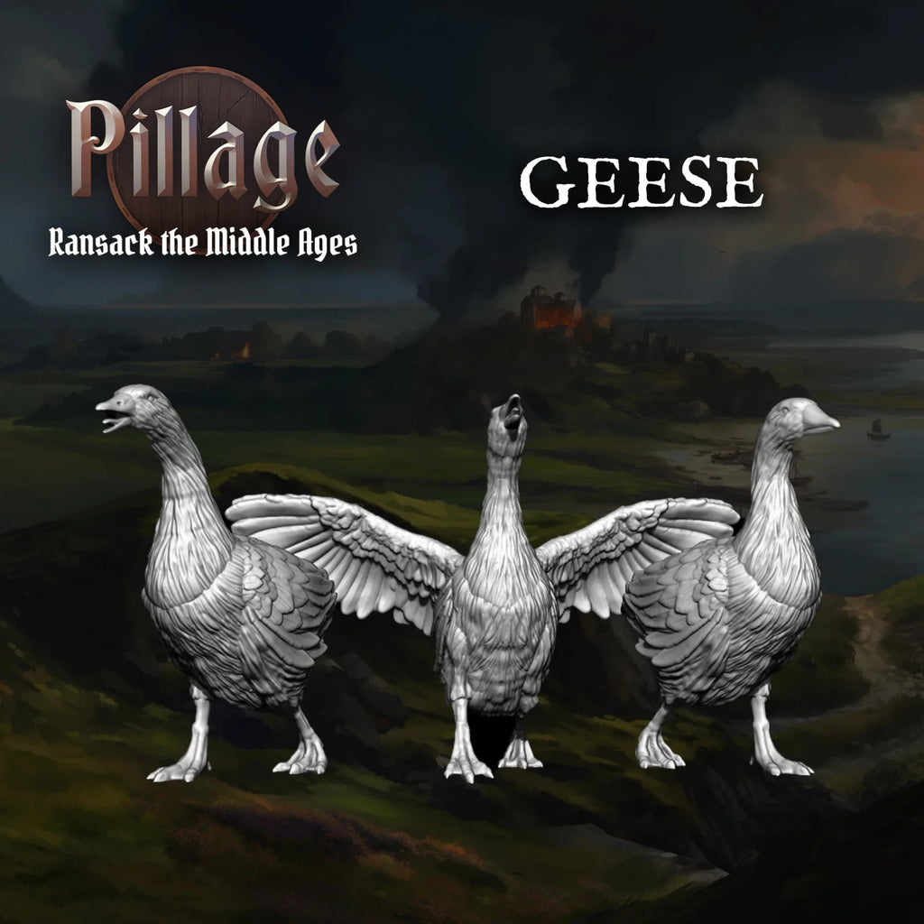 Victrix Ltd Pillage Ransack The Middle Ages 28mm Medieval Farm Animals - VXE014