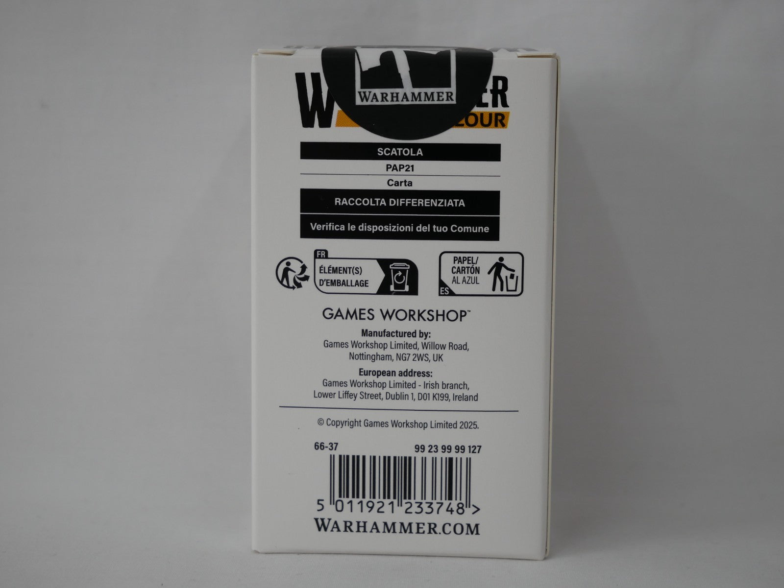 Games Workshop Warhammer Colour Scale Model Miniature Painting Handle MK3 - (66-37)