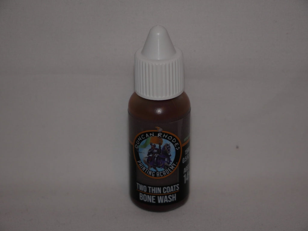 Duncan Rhodes Painting Academy Two Thin Coats Range Bone Wash 15ml Bottle 10178