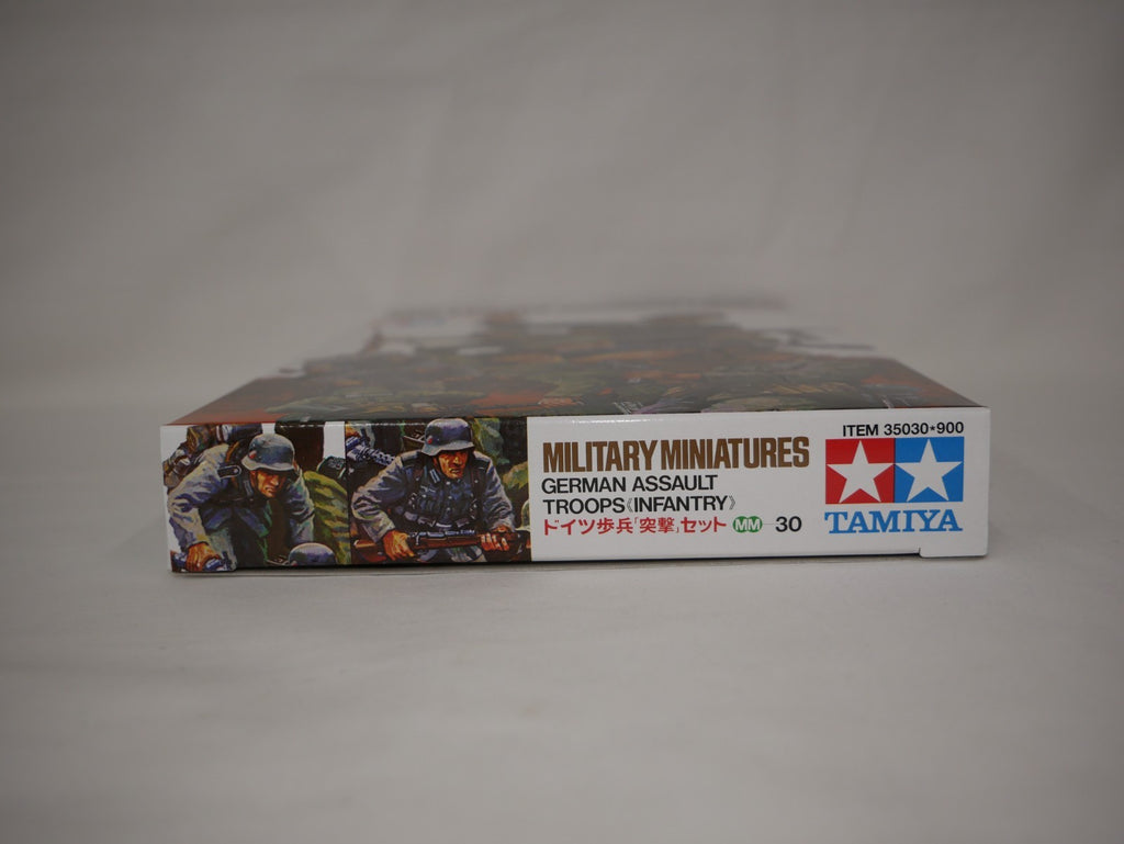 Tamiya Military Miniatures 1:35 Scale WW2 German Assault Troops Infantry - 35030