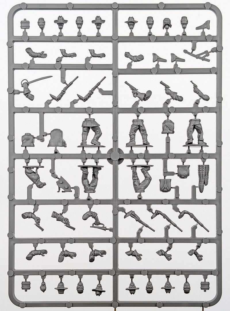 Great Escape Games Dead Mans Hand 28mm Scale Hard Plastic U.S. Cavalry - DMHP006