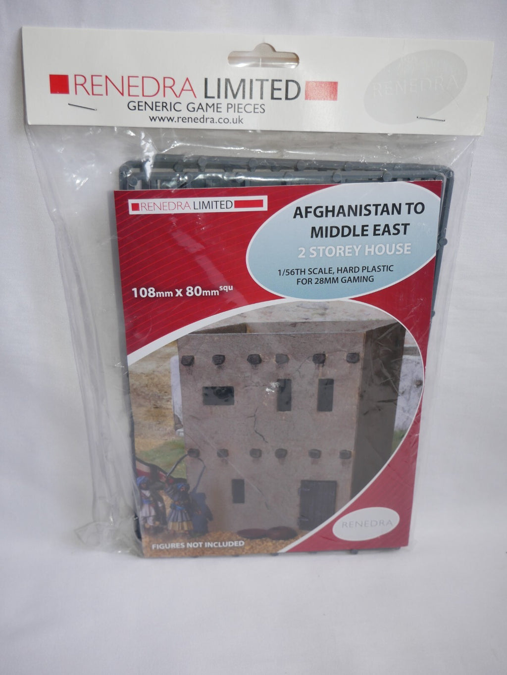 Renedra 1:56 Afghanistan To Middle East Two-Storey Small House (108mm x 80mm)