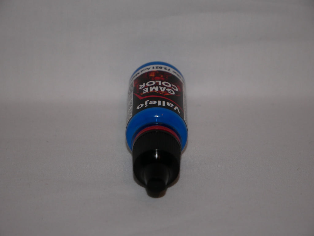 Vallejo Game Color Acrylic Range Magic Blue 18ml/0.6 fl oz Dropper Bottle 72.021