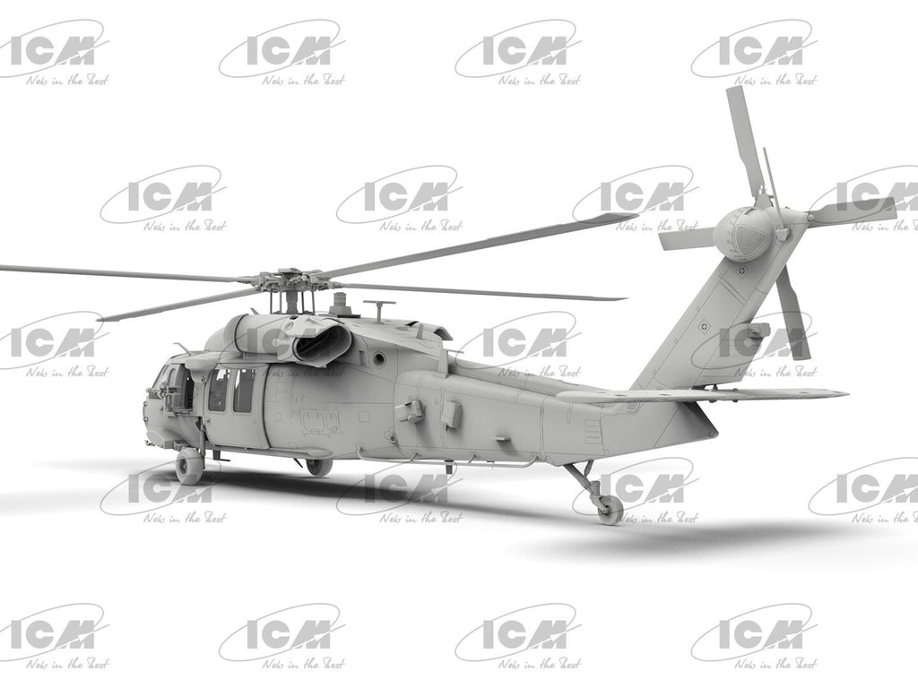 ICM 1:48 Scale Sikorsky MH-60L Black Hawk US Special Forces Helicopter - 48360