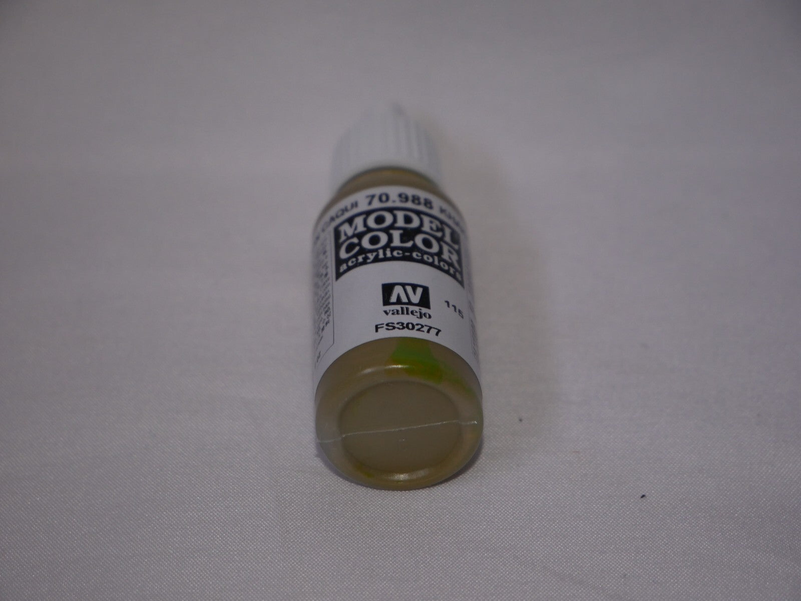 Vallejo Model Color Khaki Acrylic 17ml/0.57 fl oz Dropper Bottle - 70.988