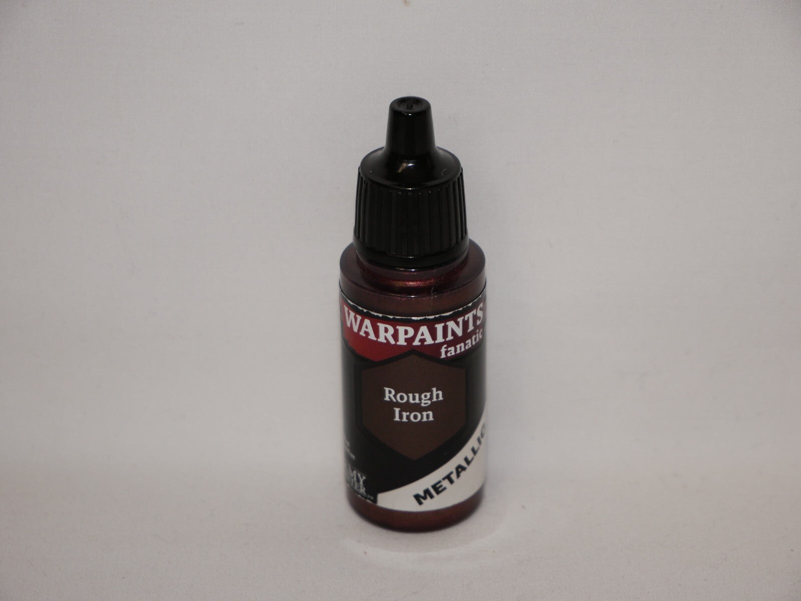 The Army Painter Warpaints Fanatic Range Rough Iron Metallic 18ml Bottle WP3181