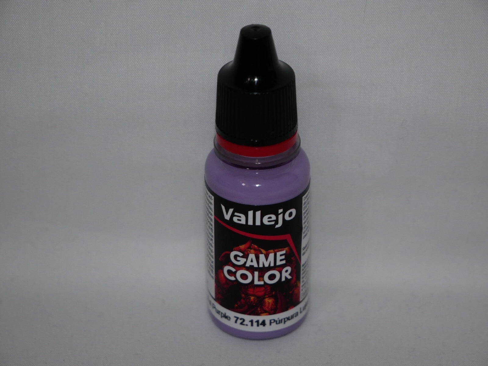 Vallejo Game Color Acrylics Lustful Purple 18ml/0.6 fl oz Dropper Bottle 72.114