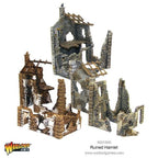 Warlord Games Bolt Action 1:56 Hard Plastic Modular Ruined Hamlet - 802010005
