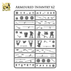 Victrix 1:56 (28mm) Scale Hard Plastic Early Saxon Warriors Warband - VXWB002