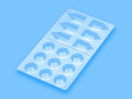 Tamiya High Quality PET Plastic 15 Well Model Hobby Paint Palette (5Pcs) - 87125