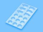 Tamiya High Quality PET Plastic 15 Well Model Hobby Paint Palette (5Pcs) - 87125