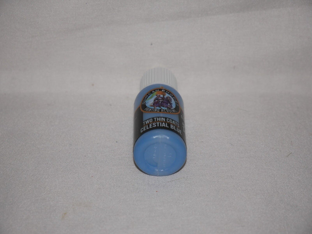 Duncan Rhodes Painting Academy Two Thin Coats Celestial Blue 15ml Dropper 10009