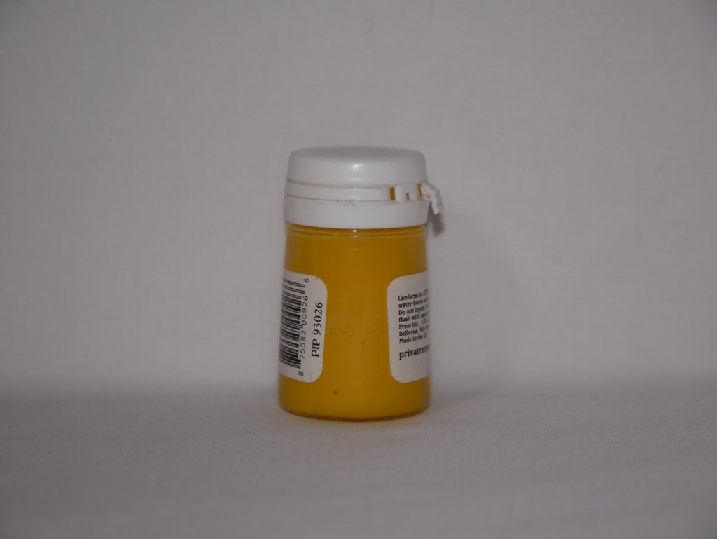 Formula P3 Acrylic Paint Range Sulfuric Yellow 18ml Flip Top Bottle - PIP 93026