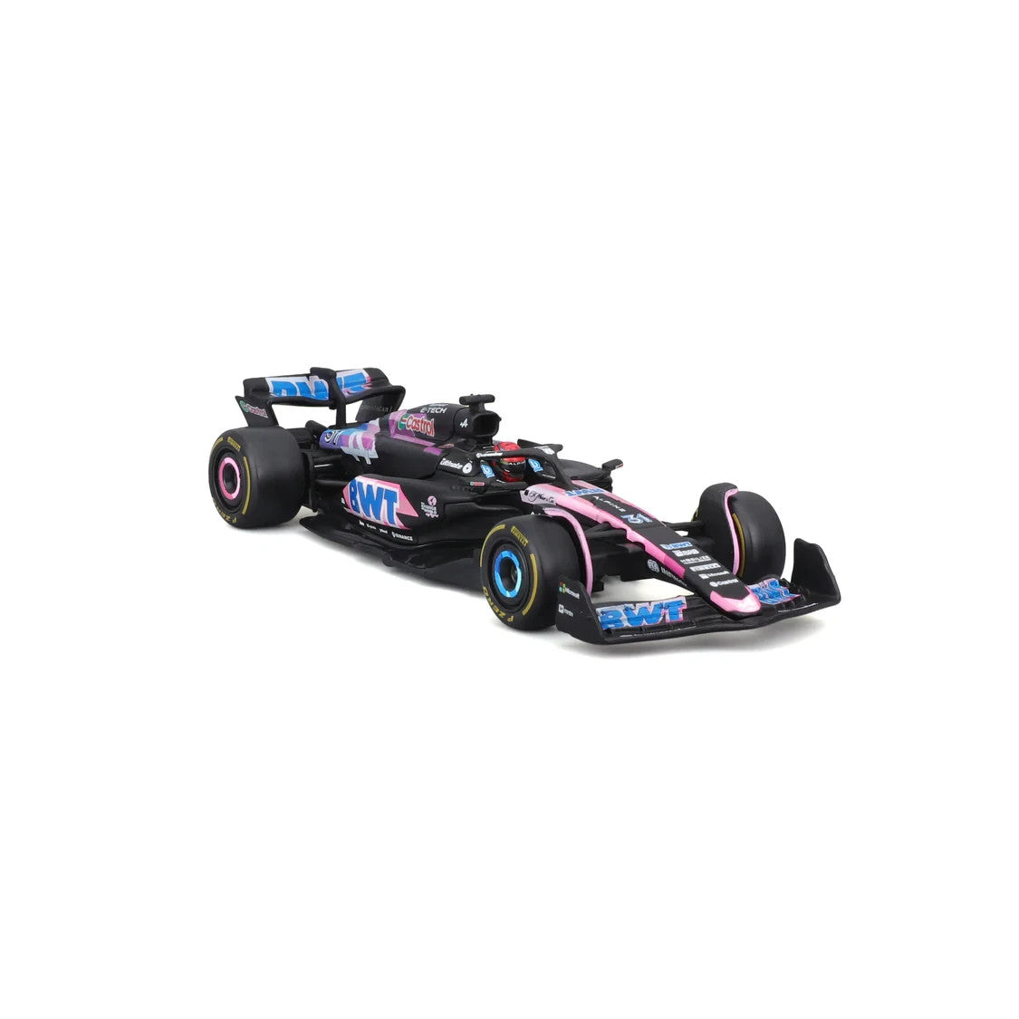 Burago 1:43 Scale BWT Alpine F1 Team A524 2024 No.31 Esteban Ocon - #18-38220O
