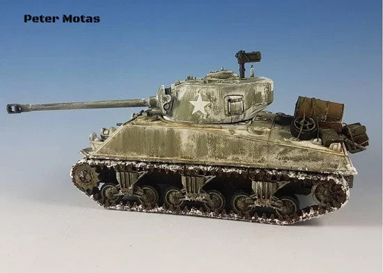 Rubicon Models 1:56 (28mm) Scale WWII US M4A3(76)W / M4A3E8 Sherman - 280042