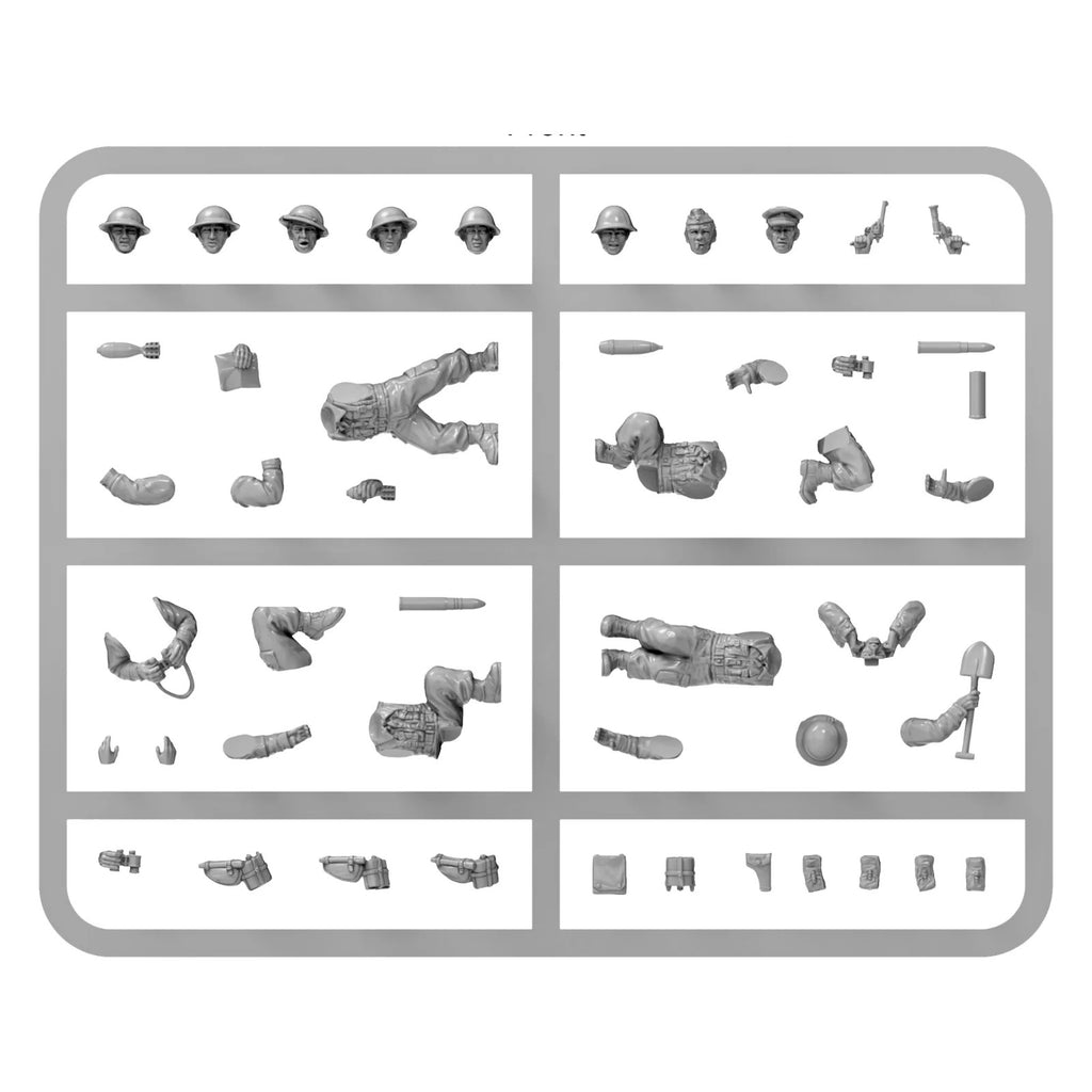 Warlord Games Bolt Action 1:56 Scale British Heavy weapons Platoon - 402011029