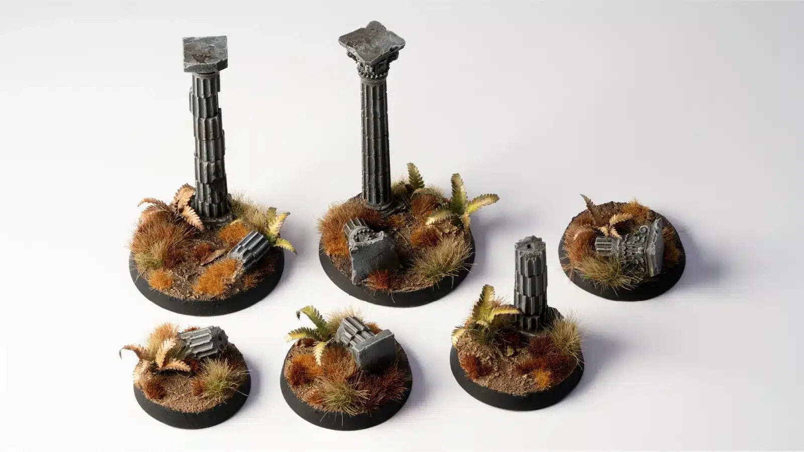 Gamers Grass Basing Bits Ancient Columns For Wargaming Miniature Bases - GGBB-AC